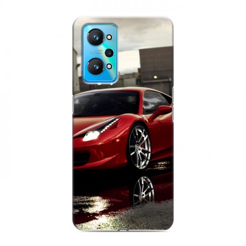 Дизайнерский силиконовый чехол для Realme GT Neo 2 Ferrari