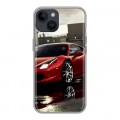 Дизайнерский пластиковый чехол для Iphone 14 Ferrari