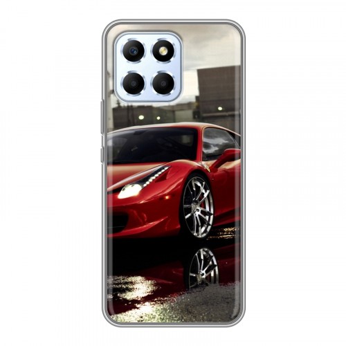Дизайнерский силиконовый чехол для Huawei Honor X6 Ferrari