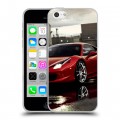 Дизайнерский пластиковый чехол для Iphone 5c Ferrari