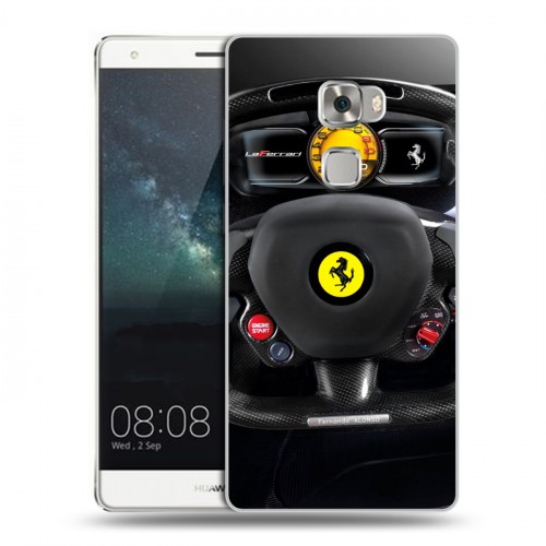 Дизайнерский пластиковый чехол для Huawei Mate S Ferrari