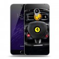 Дизайнерский силиконовый чехол для Meizu M3s Mini Ferrari