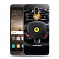 Дизайнерский пластиковый чехол для Huawei Mate 9 Ferrari