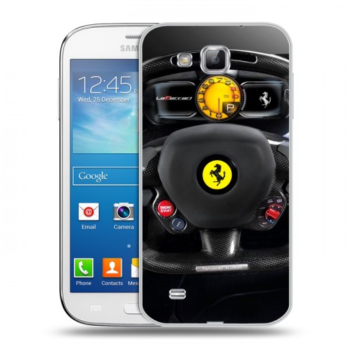 Дизайнерский пластиковый чехол для Samsung Galaxy Premier Ferrari