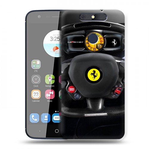 Дизайнерский силиконовый чехол для ZTE Blade V8C Ferrari