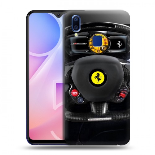 Дизайнерский пластиковый чехол для Vivo Y95 Ferrari