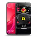 Дизайнерский пластиковый чехол для Huawei Nova 4 Ferrari