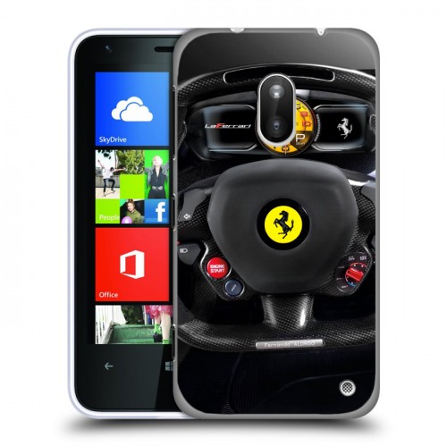 Дизайнерский пластиковый чехол для Nokia Lumia 620 Ferrari