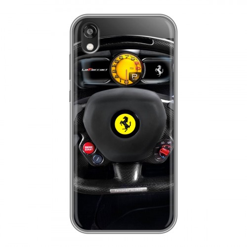 Дизайнерский пластиковый чехол для Huawei Honor 8s Ferrari