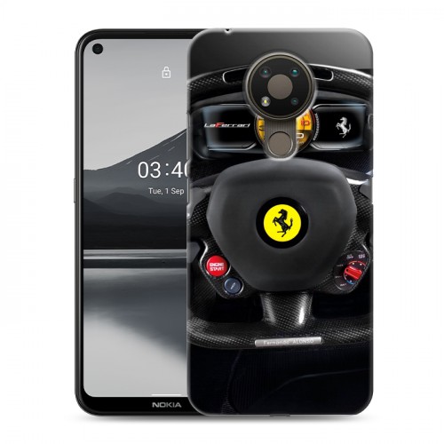 Дизайнерский силиконовый чехол для Nokia 3.4 Ferrari