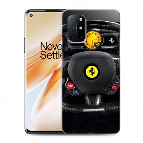 Дизайнерский пластиковый чехол для OnePlus 8T Ferrari