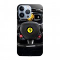 Дизайнерский силиконовый чехол для Iphone 13 Pro Ferrari