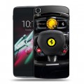 Дизайнерский пластиковый чехол для Alcatel One Touch Idol 3 (5.5) Ferrari