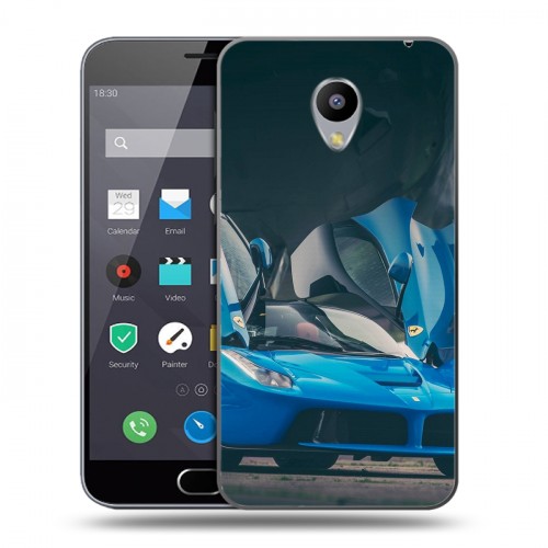 Дизайнерский пластиковый чехол для Meizu M2 Note Ferrari