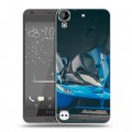 Дизайнерский пластиковый чехол для HTC Desire 530 Ferrari