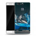 Дизайнерский пластиковый чехол для Huawei P9 Plus Ferrari