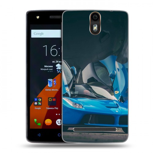 Дизайнерский силиконовый чехол для Wileyfox Storm Ferrari