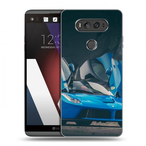 Дизайнерский пластиковый чехол для LG V20 Ferrari