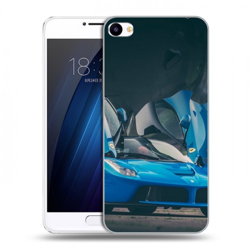 Дизайнерский пластиковый чехол для Meizu U20 Ferrari