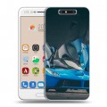 Дизайнерский пластиковый чехол для ZTE Blade V8 Ferrari