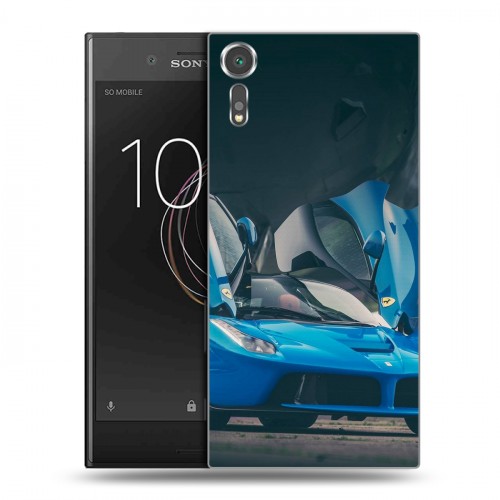 Дизайнерский пластиковый чехол для Sony Xperia XZs Ferrari