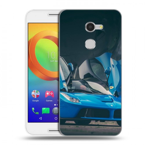 Дизайнерский силиконовый чехол для Alcatel A3 Ferrari