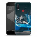 Дизайнерский пластиковый чехол для Xiaomi Mi8 SE Ferrari