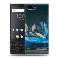 Дизайнерский пластиковый чехол для BlackBerry KEY2 Ferrari