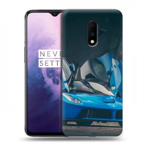 Дизайнерский пластиковый чехол для OnePlus 7 Ferrari