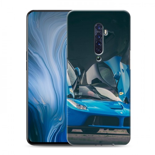 Дизайнерский пластиковый чехол для OPPO Reno2 Z Ferrari