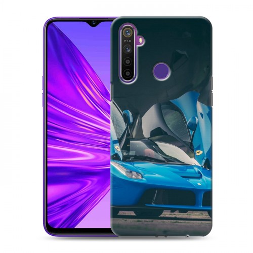 Дизайнерский силиконовый чехол для Realme 5 Ferrari