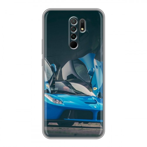 Дизайнерский пластиковый чехол для Xiaomi RedMi 9 Ferrari