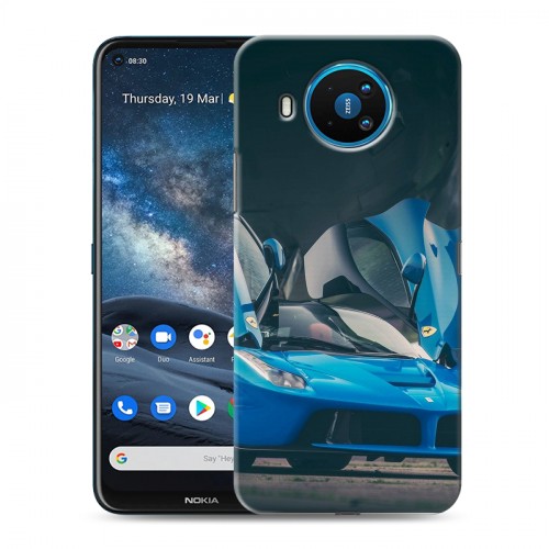 Дизайнерский силиконовый чехол для Nokia 8.3 Ferrari