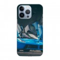 Дизайнерский силиконовый чехол для Iphone 13 Pro Ferrari