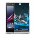 Дизайнерский пластиковый чехол для Sony Xperia Z Ultra  Ferrari