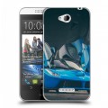 Дизайнерский пластиковый чехол для HTC Desire 616 Ferrari