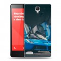 Дизайнерский силиконовый чехол для Xiaomi RedMi Note Ferrari