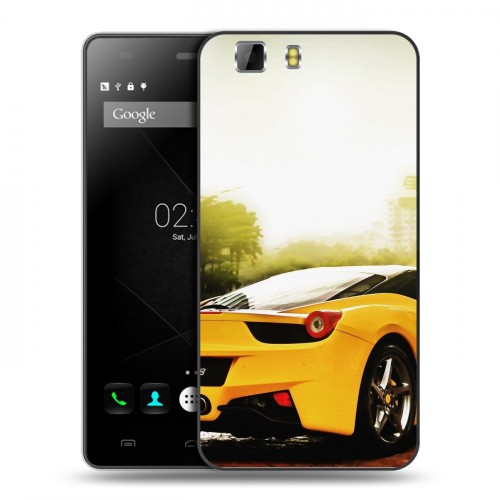 Дизайнерский силиконовый чехол для Doogee X5 Ferrari