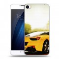 Дизайнерский пластиковый чехол для Meizu U20 Ferrari