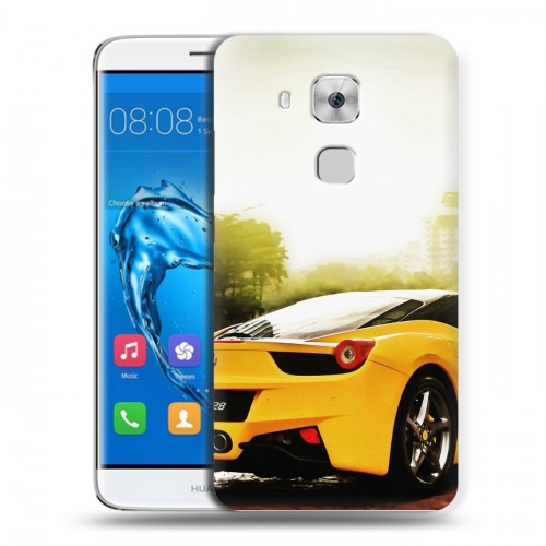 Дизайнерский пластиковый чехол для Huawei Nova Plus Ferrari