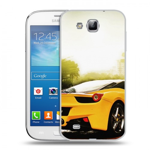 Дизайнерский пластиковый чехол для Samsung Galaxy Premier Ferrari