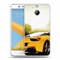 Дизайнерский пластиковый чехол для HTC 10 evo Ferrari