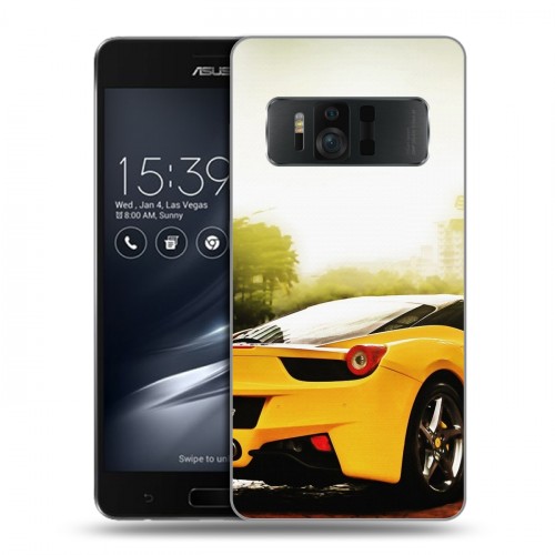 Дизайнерский силиконовый чехол для ASUS ZenFone AR Ferrari