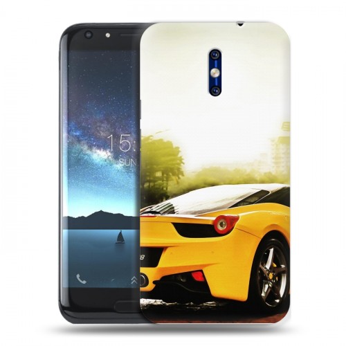 Дизайнерский силиконовый чехол для Doogee BL5000 Ferrari