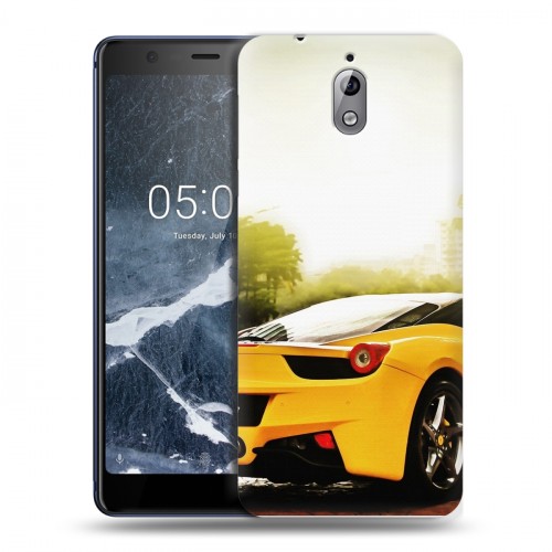 Дизайнерский пластиковый чехол для Nokia 3.1 Ferrari