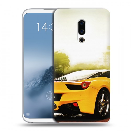 Дизайнерский пластиковый чехол для Meizu 16th Plus Ferrari