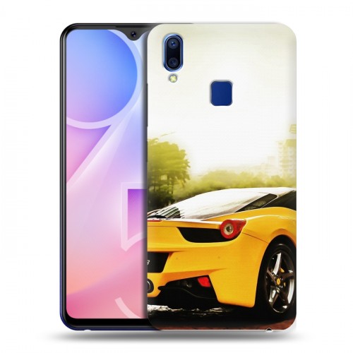 Дизайнерский пластиковый чехол для Vivo Y95 Ferrari