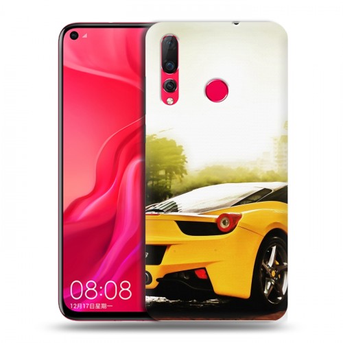 Дизайнерский пластиковый чехол для Huawei Nova 4 Ferrari