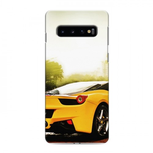 Дизайнерский силиконовый чехол для Samsung Galaxy S10 Ferrari