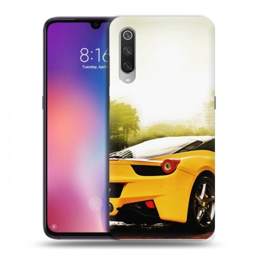 Дизайнерский силиконовый с усиленными углами чехол для Xiaomi Mi9 Ferrari